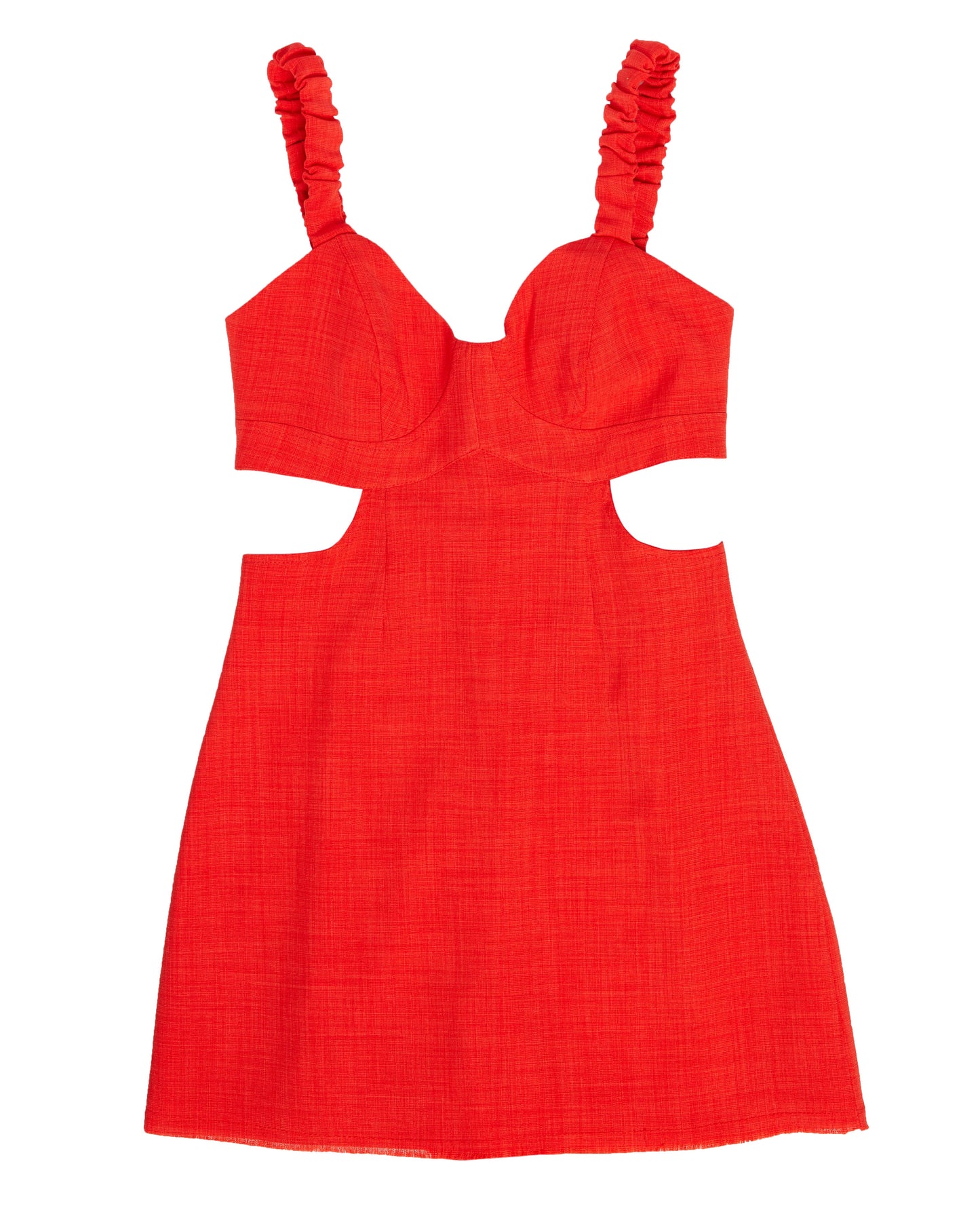 LUDMILA ROMPER - Scarlet red