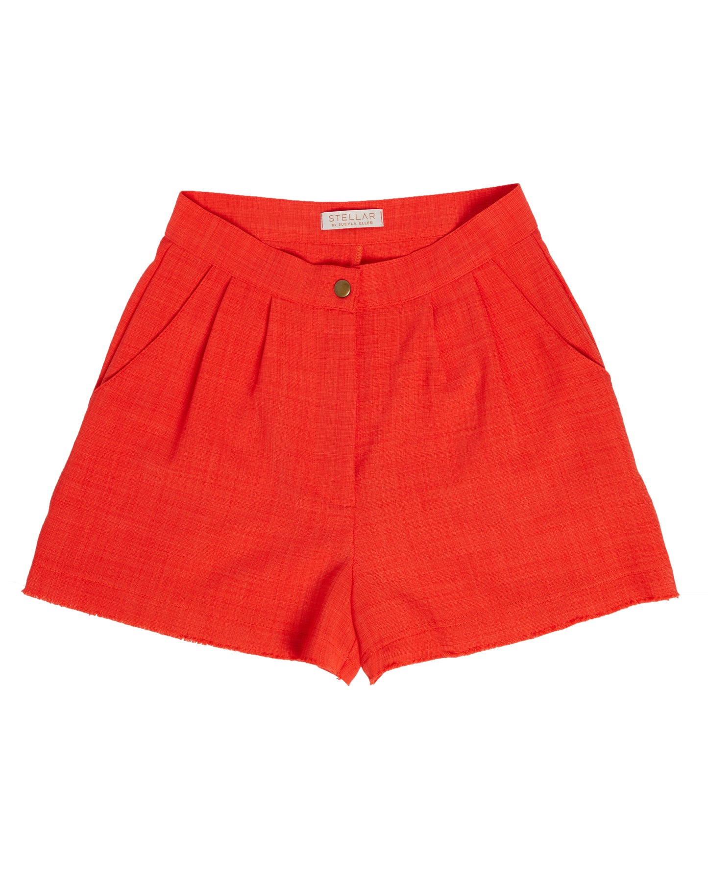 LUDMILA SHORTS - Scarlet red