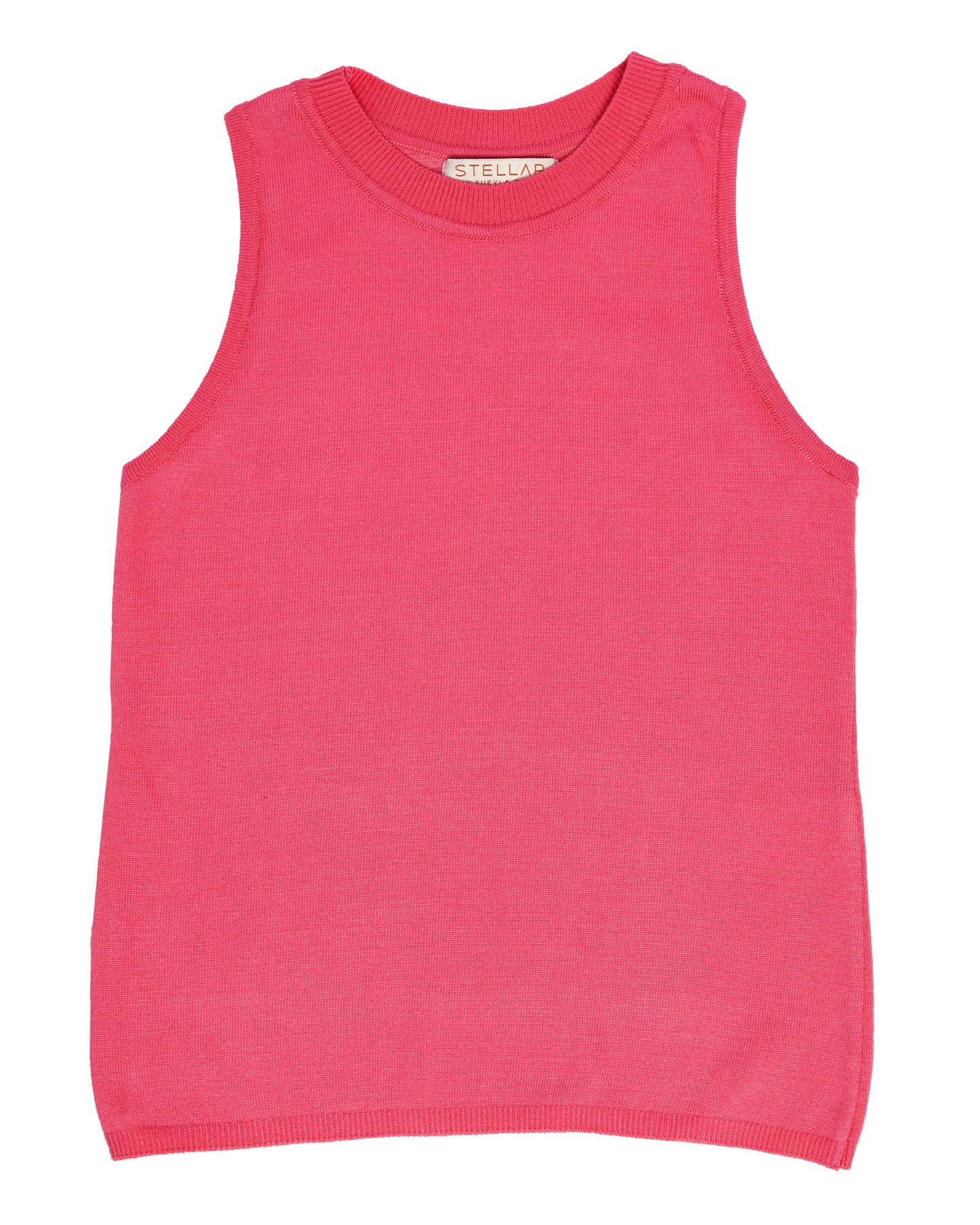 VIVIAN TANK TOP - Bubble gum / Tangerine